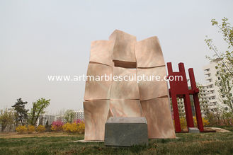 China Landscape sculpture with Natural stone for city supplier